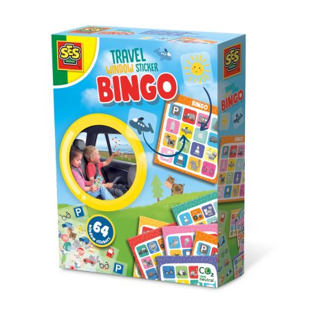 SES Creative - Game Bingo Car Window Stickers - (S02238)