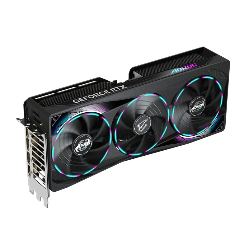 GIGABYTE AORUS GeForce RTX 5070 MASTER 12G Carte Graphique - 12 Go GDDR7, 192 bits, PCI-E 5.0, 2715 MHz Core Clock, 3 x