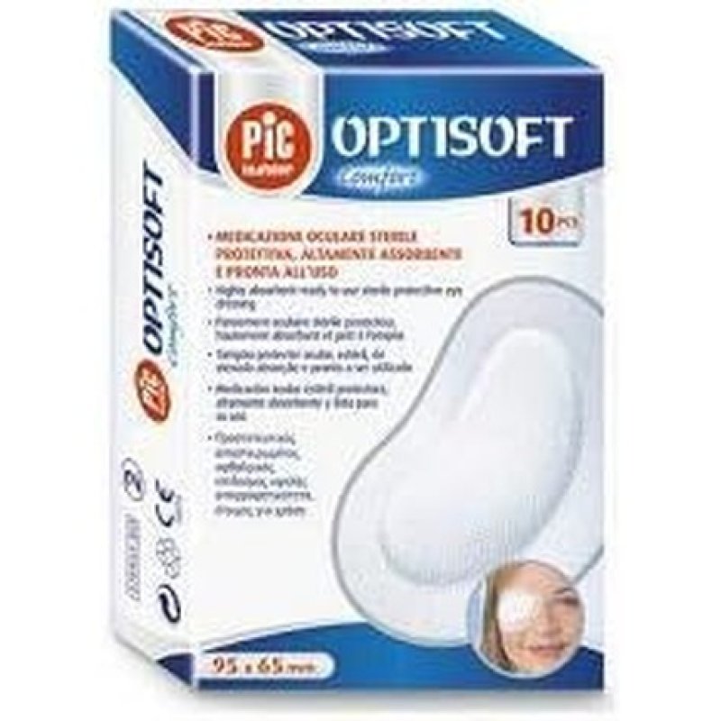 Pic Ades Eye Pad 10 Pieces