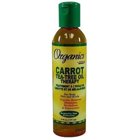 Africa's Best Organincs Carrot Tea Tree Oil 6 oz.