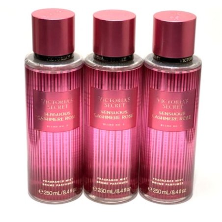 Victoria's Secret Sensuous Cashmere Rose Fine Fragrance Mist Body Spray 8.4