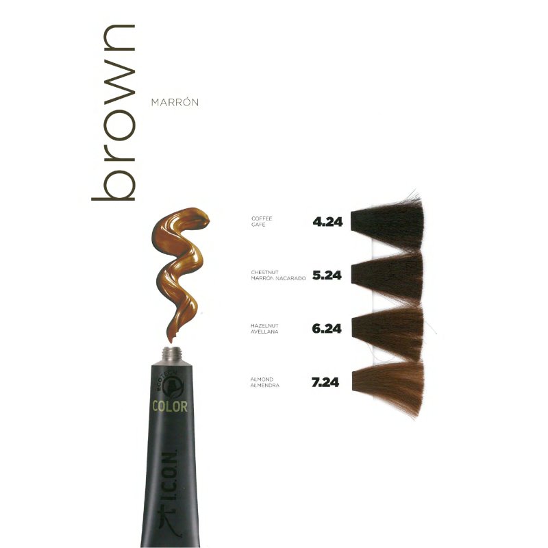 Icon Ecotech Color 7.24 Amande 60 ml