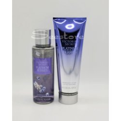 Victoria's Secret Platinum Berries Body Mist Spray & Body Lotion