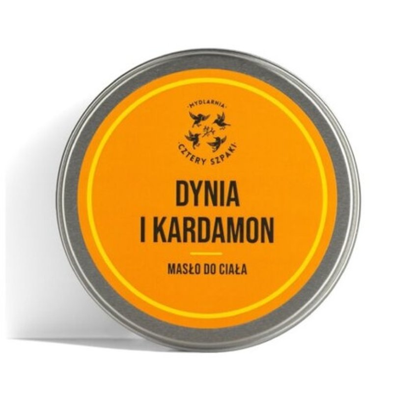 MYDLARNIA CZTERY SZPAKI Pumpkin and Cardamom Body Butter 200ml