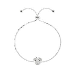 MINNIE - Bracelet Ajustable Pendentif serti de pierres