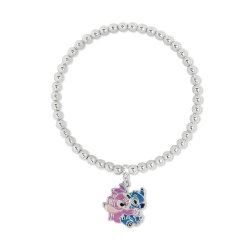 STITCH & ANGEL - Bracelet avec Pendentif