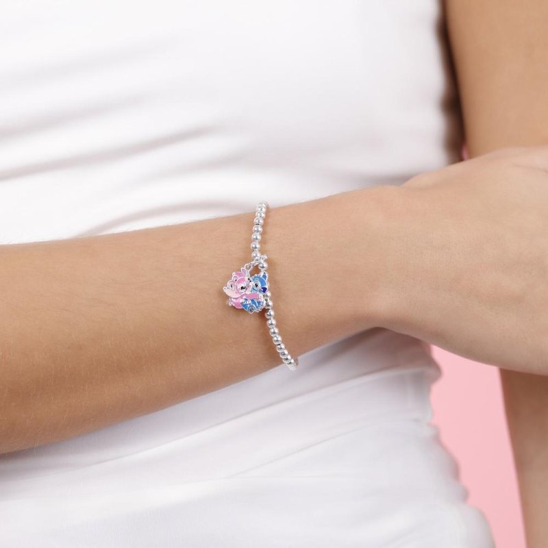 STITCH & ANGEL - Bracelet avec Pendentif