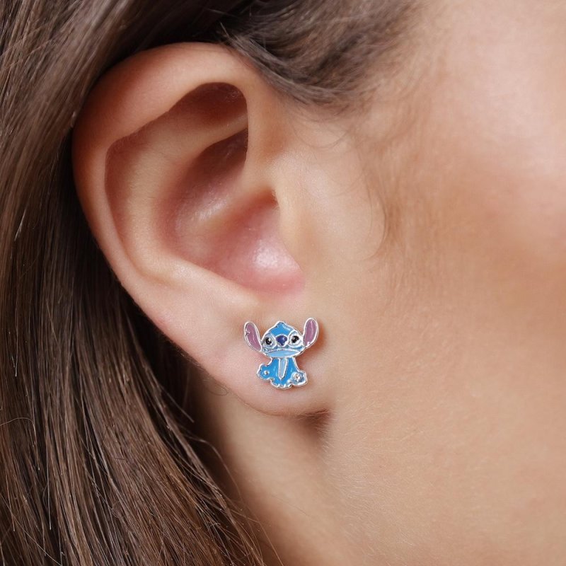 STITCH - 1 Paire de Clous d'Oreilles