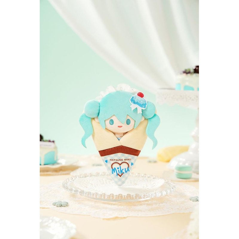 HATSUNE MIKU - Crêpe Mascot C - Porte-clés Pouch 15x17cm