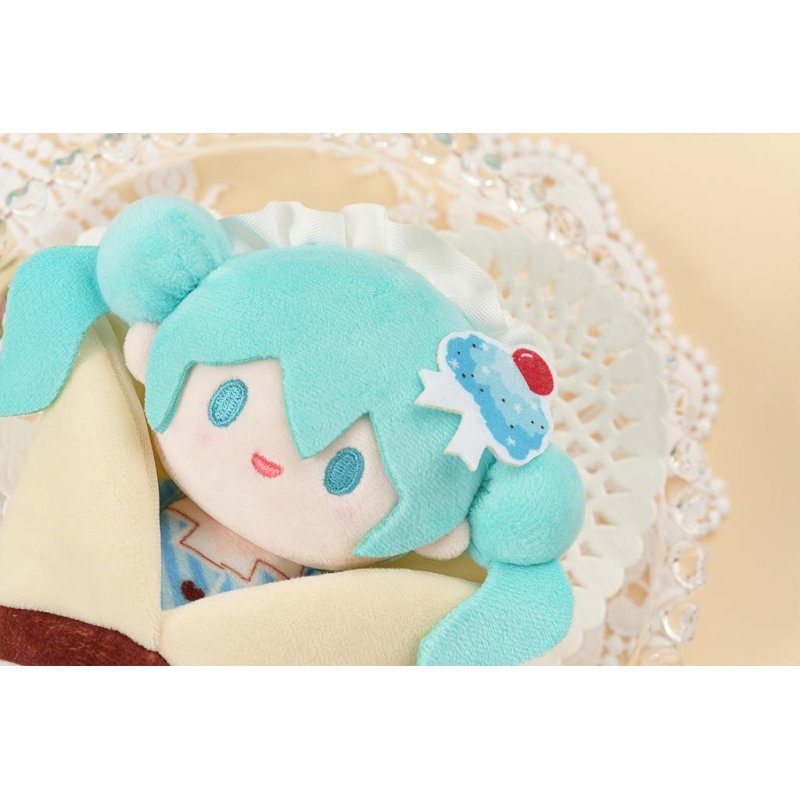 HATSUNE MIKU - Crêpe Mascot C - Porte-clés Pouch 15x17cm