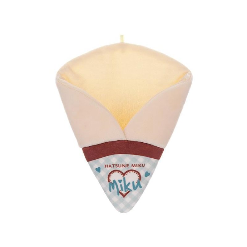 HATSUNE MIKU - Crêpe Mascot A - Porte-clés Pouch 15x17cm