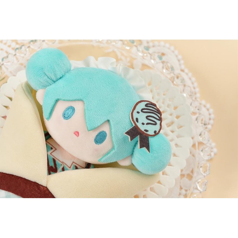 HATSUNE MIKU - Crêpe Mascot A - Porte-clés Pouch 15x17cm