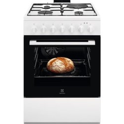 Cuisinière Mixte gaz/électrique 4 foyers 60x60 Multifonction *