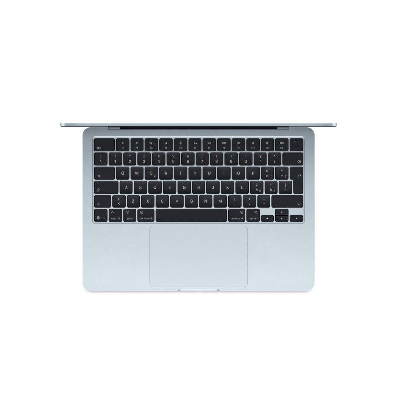 Apple MacBook Air Apple M M4 Ordinateur portable 34,5 cm (13.6") 16 Go 512 Go SSD Wi-Fi 6E (802.11ax) macOS Sequoia Bleu