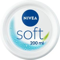 NIVEA Soft Moisturising Cream 200ml with Vitamin E and Jojoba Oil