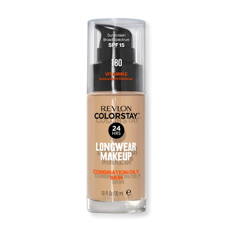 Revlon ColorStay Longwear Makeup for Combination/Oily Skin SPF15 180 Sand Beige 30 ml