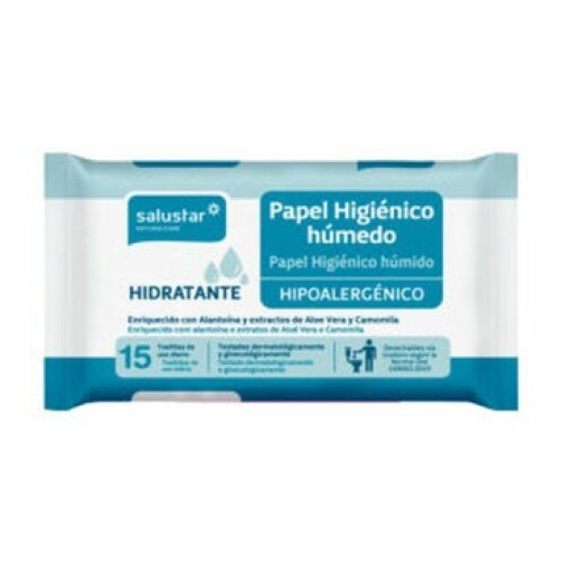 Salustar Hypoallergenic Impregnated Wipes Single Use Fragrance