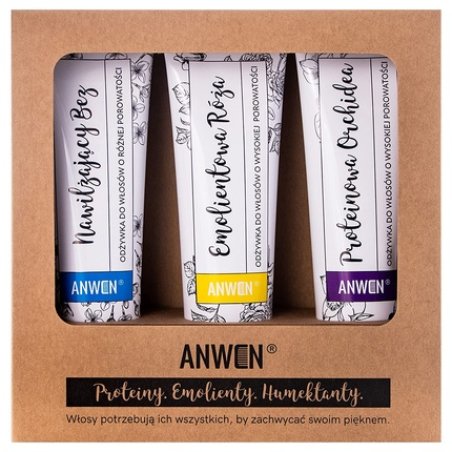 Anwen Set of 3 High Porosity Conditioners 3 x 100ml