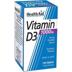 HealthAid VIT D3 1000iu Tablets