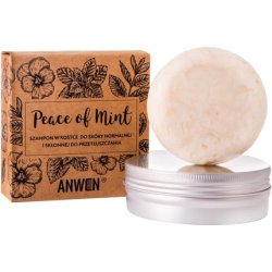 Anwen Peace of Mint Shampoo Bar with Tin 75g - Natural Shampoo Bar