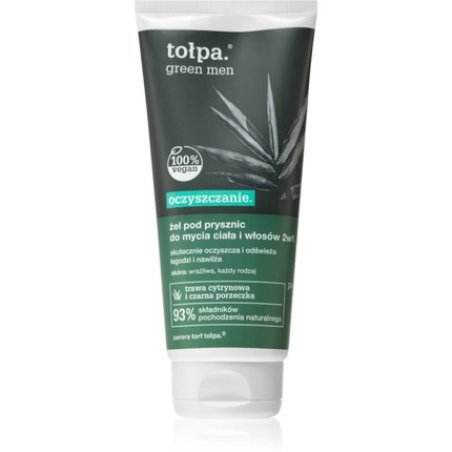 Tołpa Green Men Shower Gel for Body and Hair 2in1 200ml