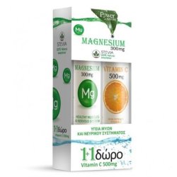 Power Health Magnesium 300mg & Free Vitamin C Orange 500mg