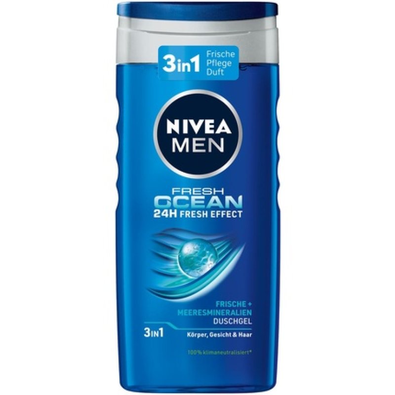 NIVEA MEN Fresh Ocean Shower Gel 250ml