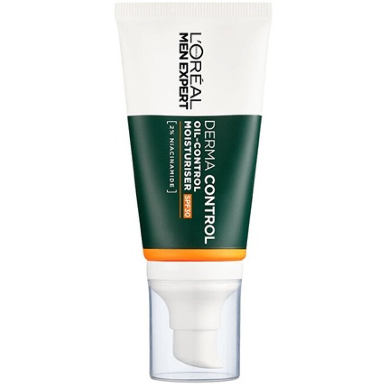 L'Oreal Paris Moisturizing Cream Against Skin Imperfections Spf 30 Men Expert Derma Control Oil-Control Moisturiser 50