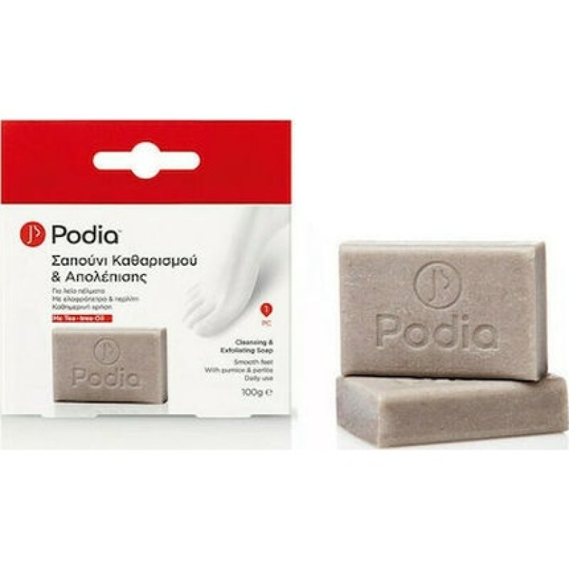 Podia Cleansing - Exfoliating Soap 100 Grams