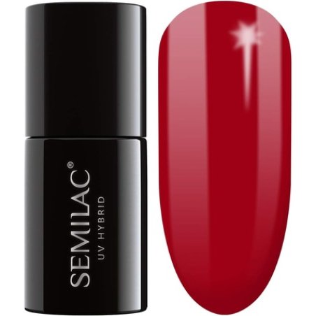 Semilac Intense Red UV Nail Polish 7ml