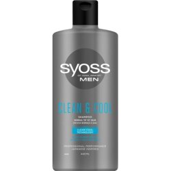 Syoss Men Clean And Cool Shampoo 440ml