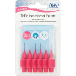 TePe Interdental Brushes Pink 0.4mm