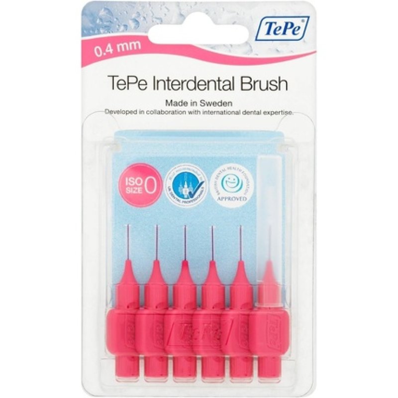 TePe Interdental Brushes Pink 0.4mm