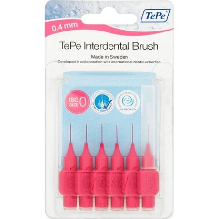 TePe Interdental Brushes Pink 0.4mm