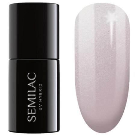 Semilac UV Nail Polish Hybrid 236 Peach Pearl 7ml