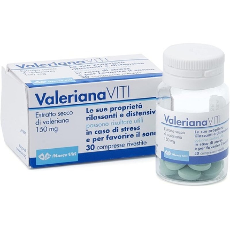 Valeriana Viti 30 Coated Tablets