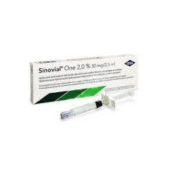 Ibsa Pharmaceuticals Sinovial One Medical Device Joint Fluid Substitute With Hyaluronic Acid 50 Mg 25 Ml