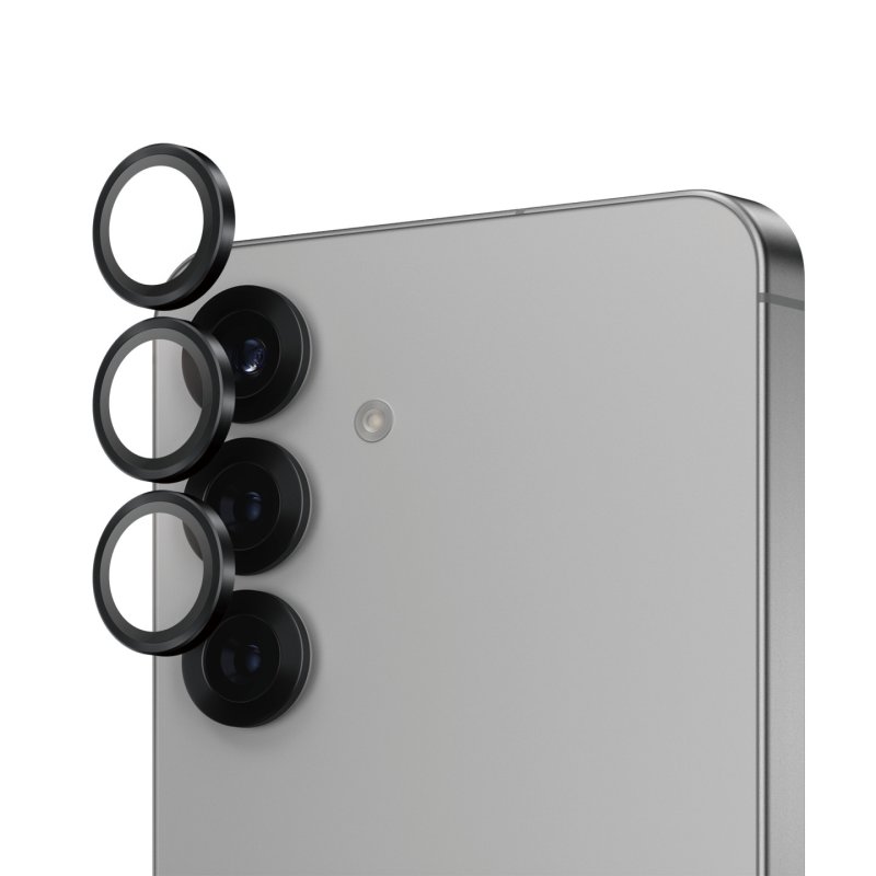 PanzerGlass Hoops Black Camera Lens Protector Samsung Galaxy S25