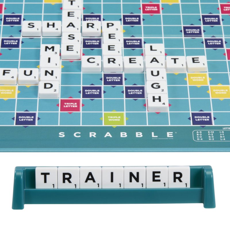 Mattel Games - Scrabble ORIGINAL Denmark - (967-2407)