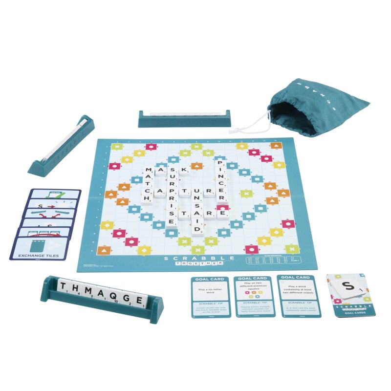 Mattel Games - Scrabble ORIGINAL Denmark - (967-2407)