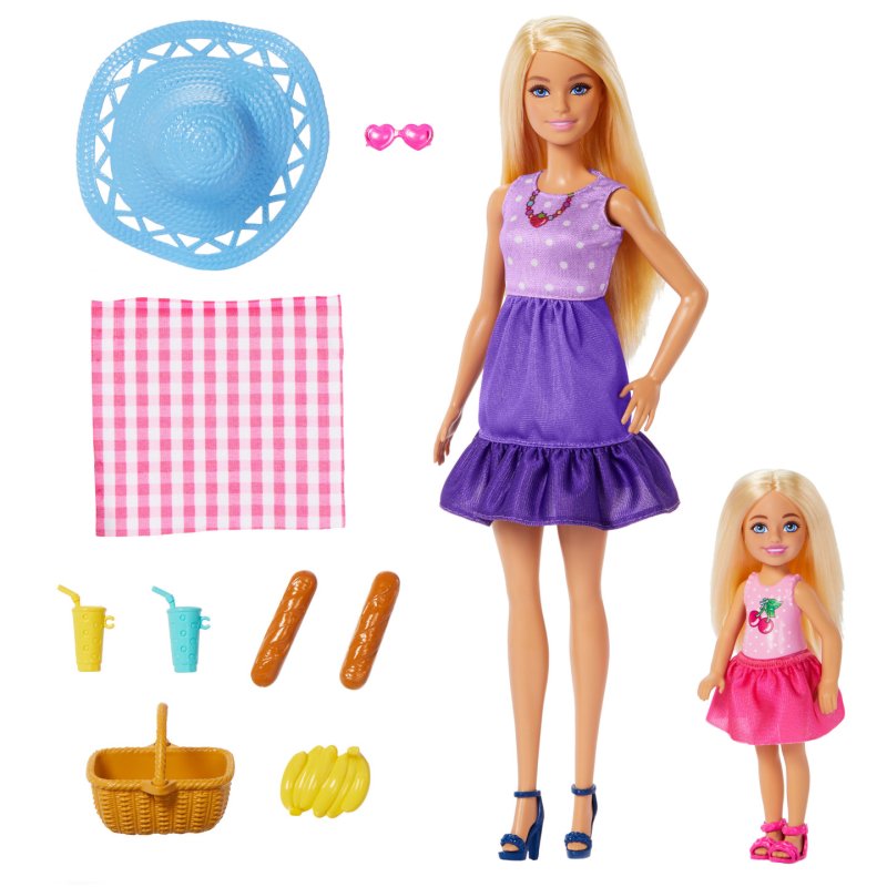 Barbie - Malibu & Chelsea Core Dolls - (960-2504)