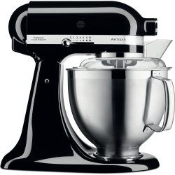 KitchenAid Artisan 5KSM185PS robot de cuisine 300 W 4,8 L Noir