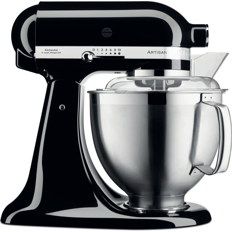KitchenAid Artisan 5KSM185PS robot de cuisine 300 W 4,8 L Noir