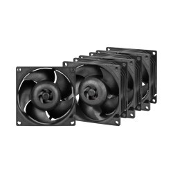 Case ACC Arctic S8038-7K 80mm Case Fan 4pcs