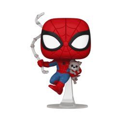 Spider-Man POP&Buddy! Movies Vinyl figurines Spidey w/Sandwich(Dog) 9 cm