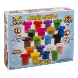 Artkids - 20 Cans Clay (32851)