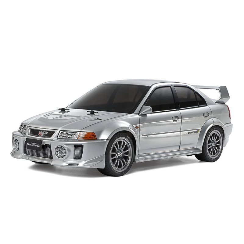 Tamiya - 1/10 R/C Mitsubishi Lancer Evolution V (TT-02) - (545605)
