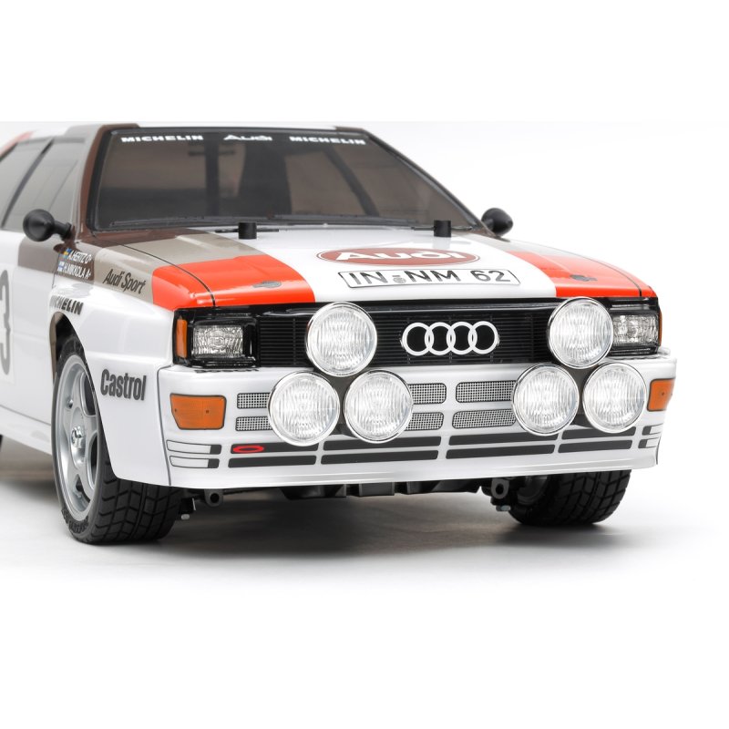 Tamiya Audi Quattro A2 modèle radiocommandé Voiture Moteur électrique 1:10