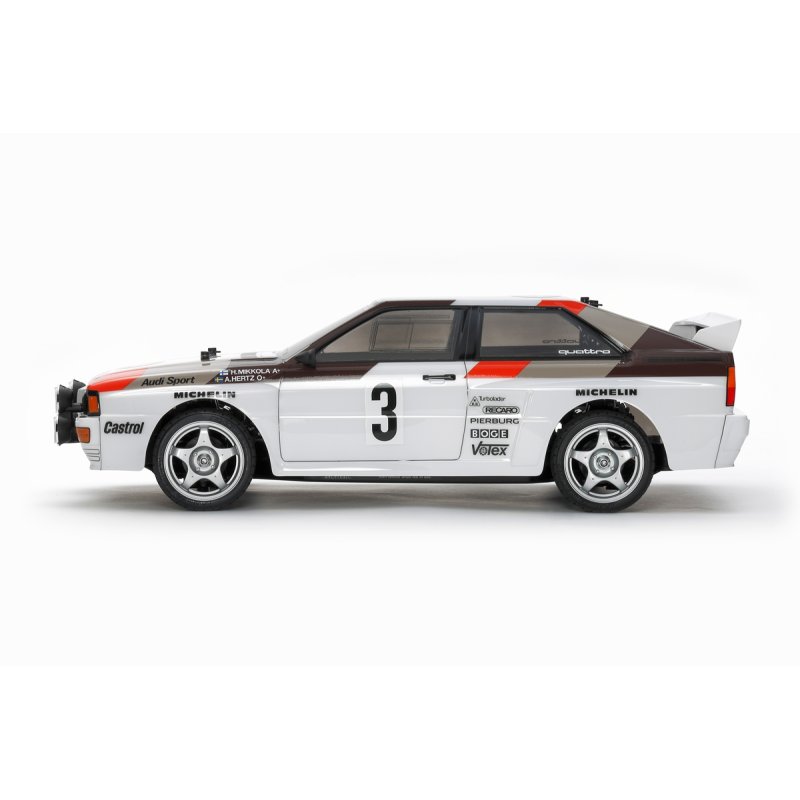 Tamiya Audi Quattro A2 Radio-Controlled (RC) model Car Electric engine 1:10