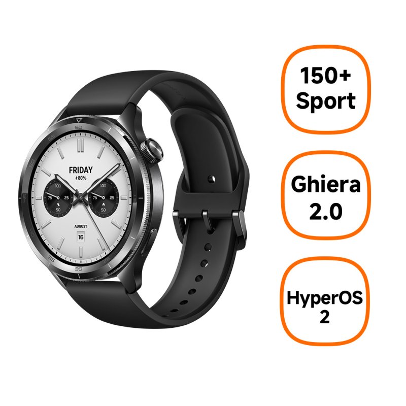 Xiaomi Watch S4 Black EU BHR9195GL